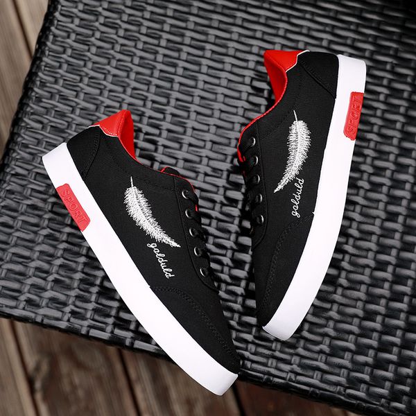 

lightweight male casual shoes fashion weave breathable air mesh men sneakers 2020 summer comfortable walking shoes, Black
