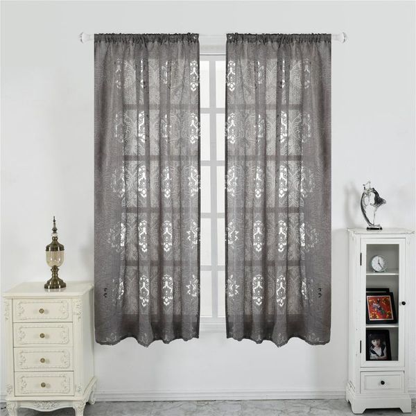 

rod pocket heading morocco seersucker window screening tulle drap sheer valance customize panel curtains for bay window