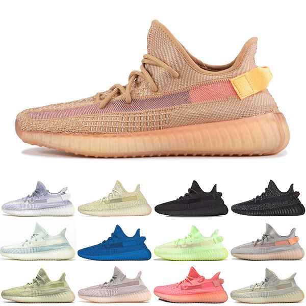 

fashion women mens running shoes clay trfrm hyperspace black static reflective zebra beluga designer trainers mens shoes women sneakers