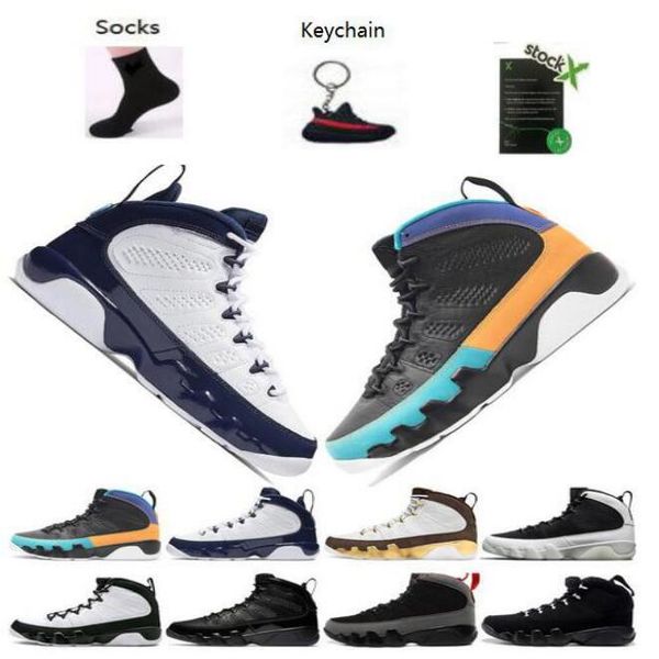 

with box 9 anthracite black copper statue baron charcoal johnny kilroy blue mens basketball shoes 9s ix sneakers 7-13