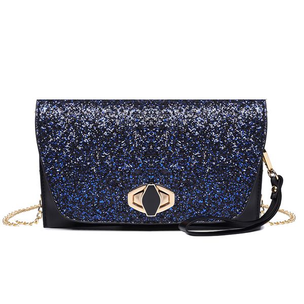 

2019 new women ladies glitter sequins handbag sparkling party evening envelope clutch bag wallet tote purse