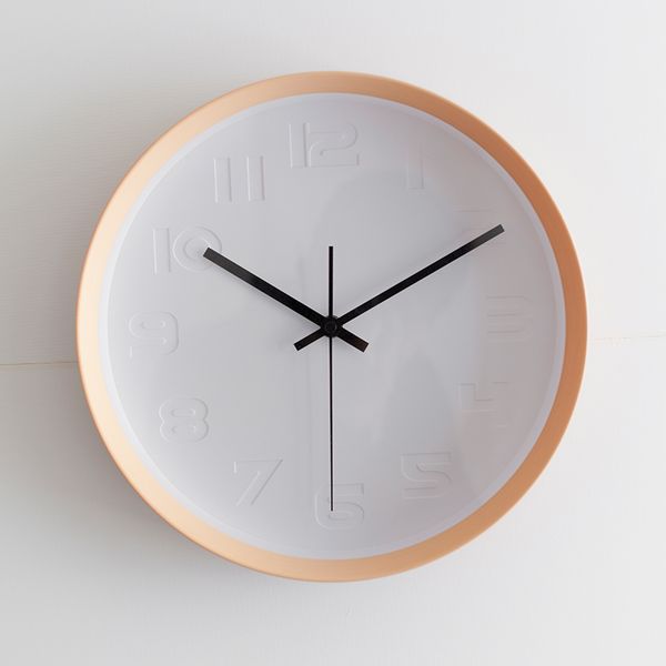 

nordic resin 3d wall clock modern design minimalism style living room decoration clock quartz wall watch home decor 12 inch