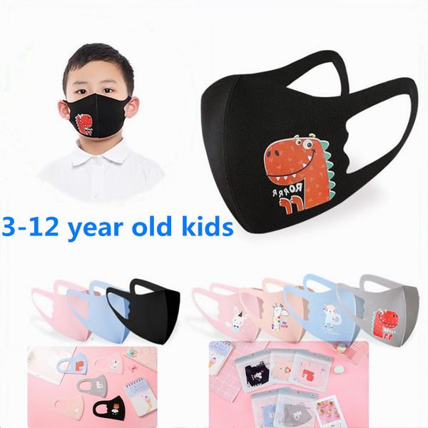 

дети antivira ice silk мультфильм маска для лица грипп пыль газ гигиена рта маска многоразовые маски для защиты от микробов для детей мальчи