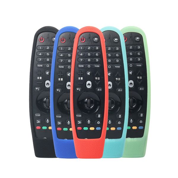 

1pc magic remote control cases smart for oled tv protective silicone covers shockproof washable for lg an-mr600 an-mr650
