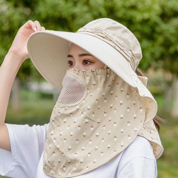 

fashion summer sun hat windproof sun protection hat riding neck cap hats for man and women summer high quality, Blue;gray