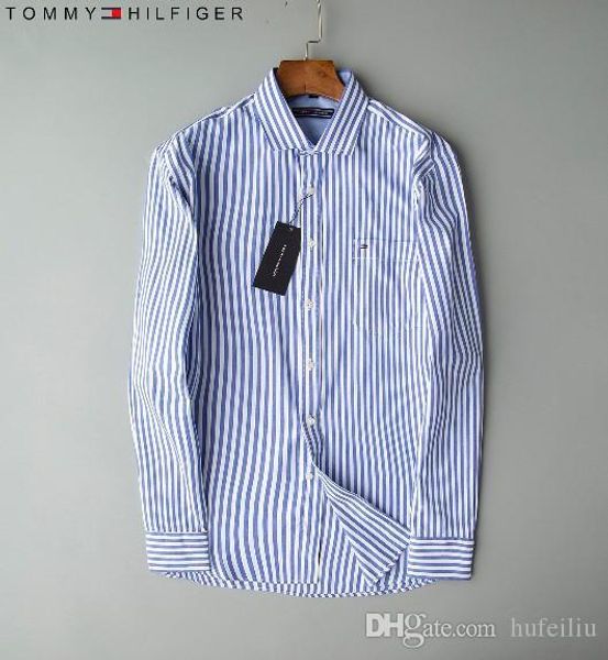 

2018 fall winter collection medusa business casual men's long sleeve shirt lapel flower wave button stripe graffiti fashion style c1230, White;black