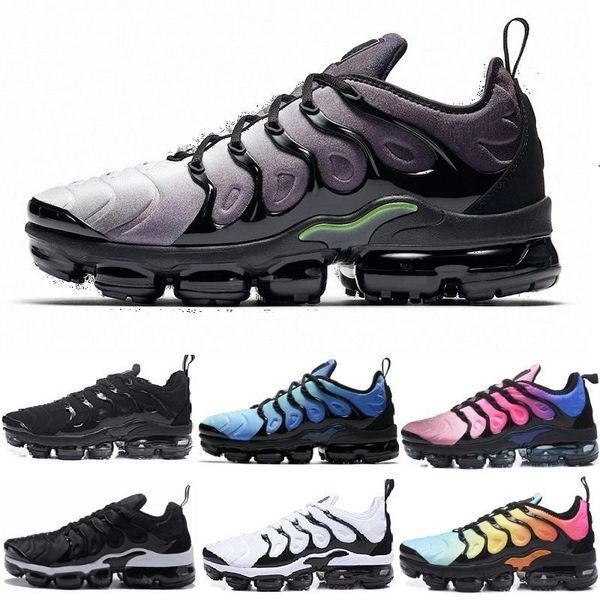 

2019 new tn plus men women designer shoes black speed red white game royal anthracite ultra white black shoes size 36-45