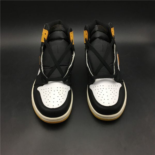 

toe basketball shoe 1 1s yellow ochre white toe women mens 2019 outdoor sport sneaker ct10