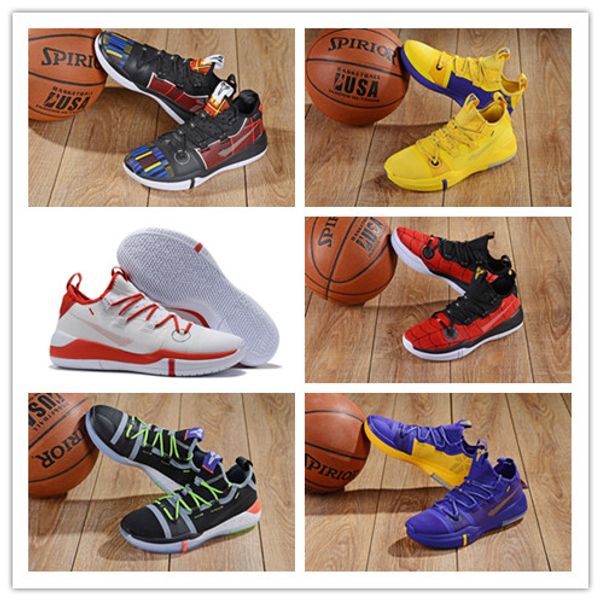 

2019 new kobe ad ep id by kuzma oreo basketball shoes for good quality mens trainers 12s de'aaron fox purple sports sneakers size 40-46