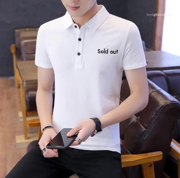 

clothing 2020 fashion mens designer tshirt letter print summer breathable short sleeve casual tees male, White;black