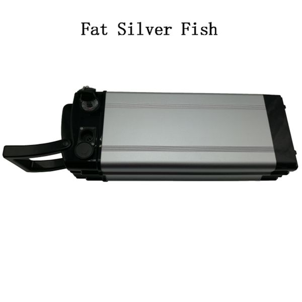 Tipo di 48V12Ah Silver Fish II Fat Custodia di alluminio agli ioni di litio batteria con il cinese 18650 cellulare e BMS per la bici elettrica