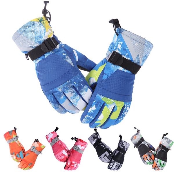 

new men/women/kids ski gloves snowboard gloves ultralight waterproof winter sonw warm fleece motorcycle snowmobile riding