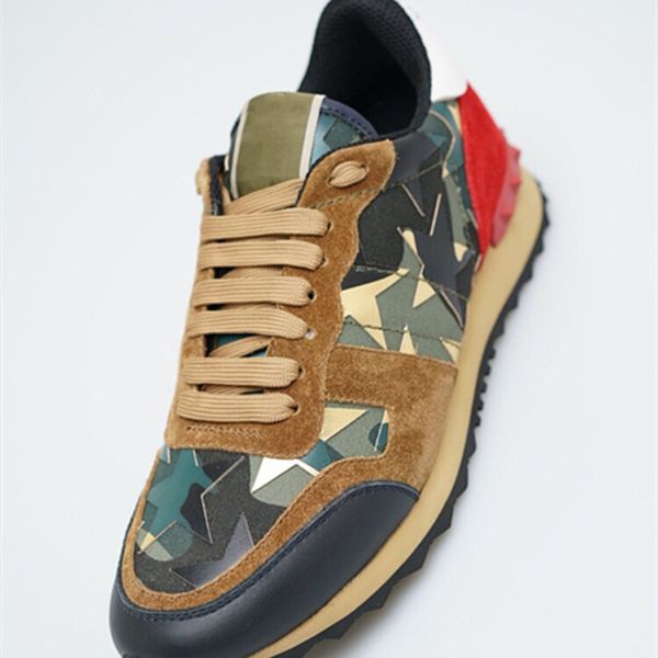 

2019 luxury designer mens shoes basketball sneakers trainers loafers stan smith star vintage espadrilles shoes with box size 38-45 s02, Black