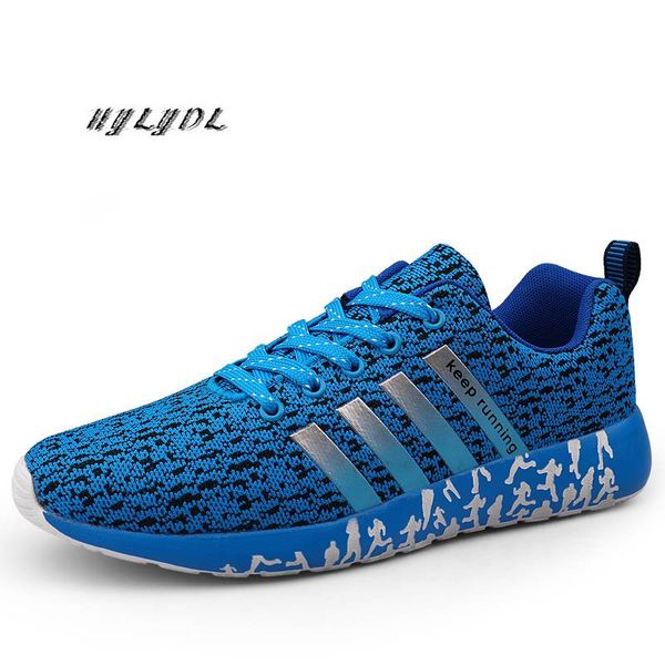 

shoes men casual jogging shoes breathable mesh vamp running couple outdoor sneakers light trainer sports zapatos new