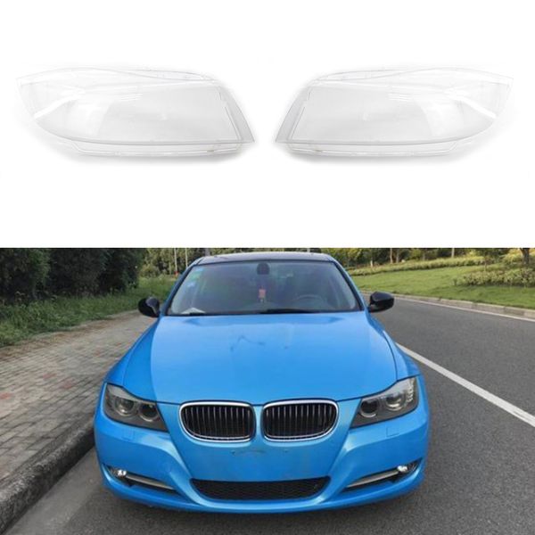 

car headlight case for e90 325 2006-2012 headlight cover shell glass lens automobiles headlamp lense kit