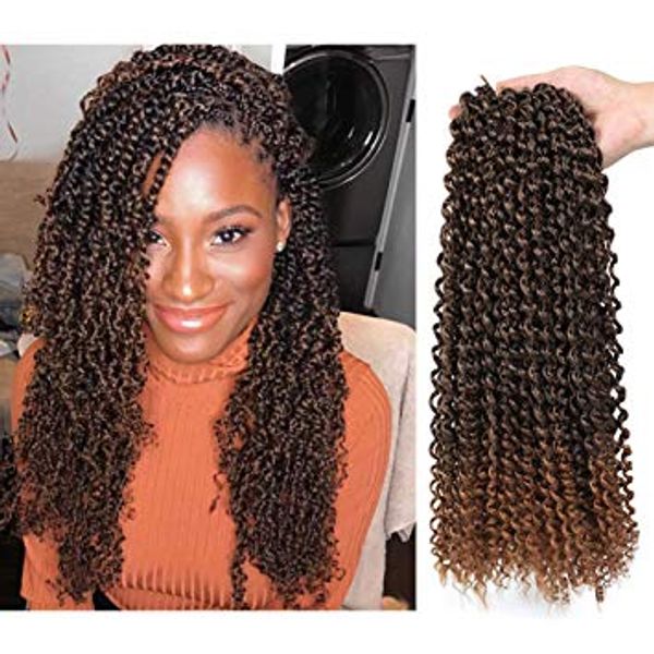 2020 Passion Twist Natural Black Synthetic Hair For Black Women