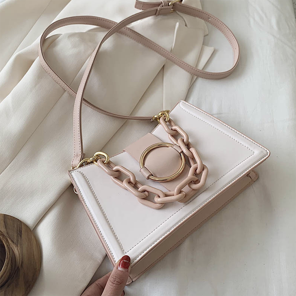 

summer crossbody bag for women 2020 pu leather messenger bag female travel bright color handbag chain shoulder