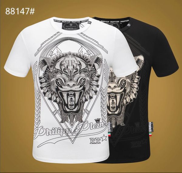 

20 men's shirt summer shirt casual t-shirt men's and women's wear short-sleeved shirt brand clothing monogrammed printed t-sh, White;black