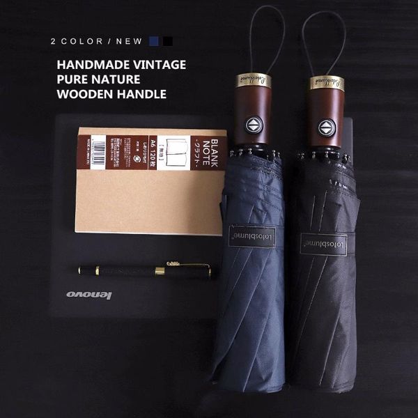 

umbrella men automatic double black big golf automatic folding umbrella female male rain women folding strong large sun uv xx08