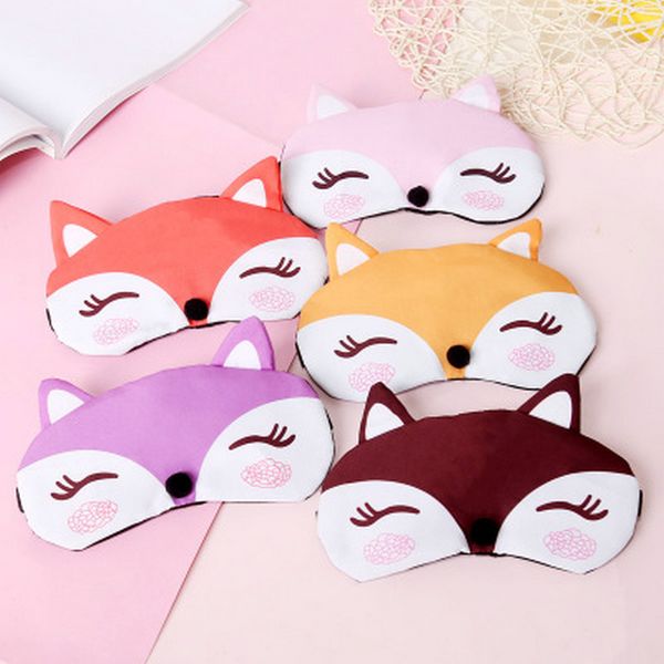 

dull red cartoon sleep eye mask orange cat cartoon ice compress designer sleep masks mask shade cover blindfold rest ziifs