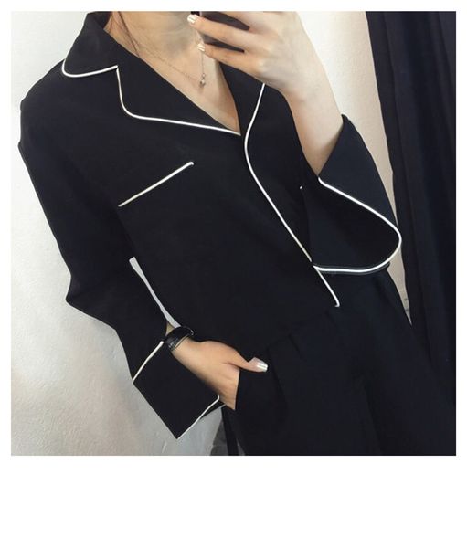 

Ѭђбаки вободне веной и оен одежд мод v-обѬазнм вѬезом  длиннм Ѭђкаво White