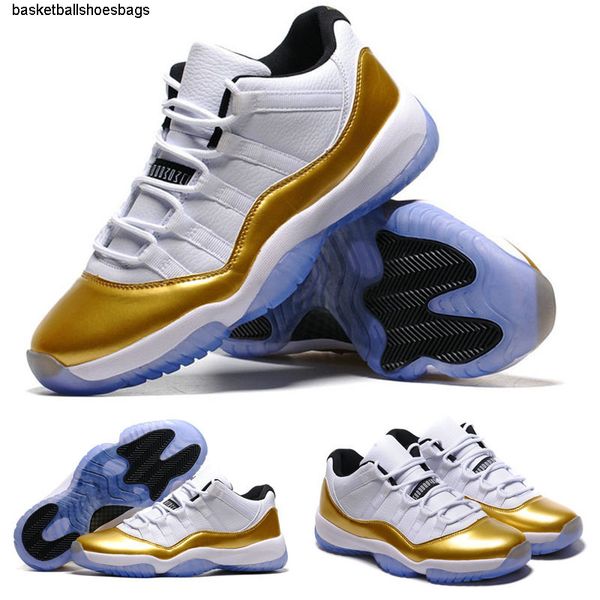 

low 2018 new gold 11 xi olympic closing ceremony women men basketball shoes 11s sports basketball shoes