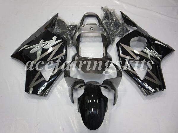 

4gifts injection mold new abs motorcycle full fairings kit fit for honda cbr954rr 2002 2003 02 03 954rr cbr954 bodywork set silver black