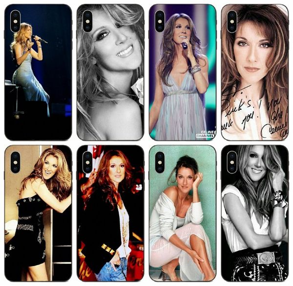 

[tongtrade] pop singer dion case for iphone 11 pro x xs max xr 8s 7s 6s plus samsung note 10 plus 10 pro huawei g play xiaomi 6 fashion case
