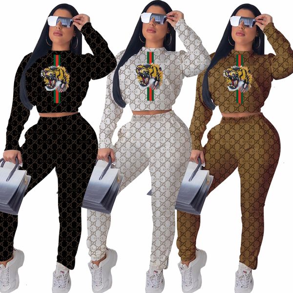 

Hy5093 brand women 039 explo ion europe and america letter printing et two piece women 039 clothing, White