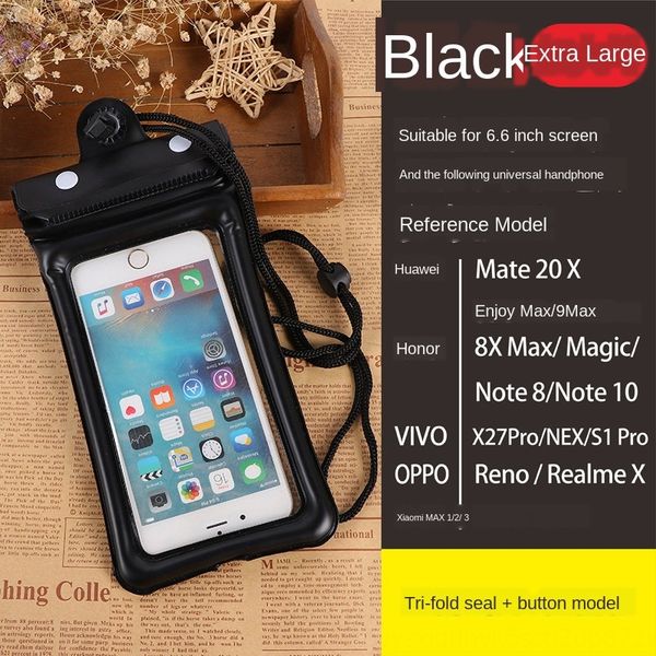 

2020 bag waterproof bag diving mobile phone case touch screen universal swimming neck waterproof mobile phone case