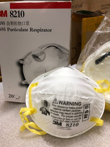

stock 3m 8210 particulate respirator face mask n95 protective masks dhl ing