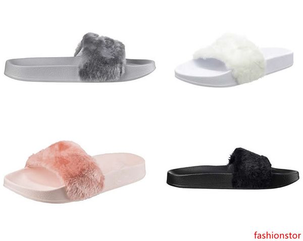 

дешевые оптовая продажа розничная leadcat fenty rihanna обувь женщины тапочки крытый сандалии девушки мода потертости белый серый розовый че