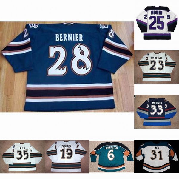 

Manitoba Moose 25 Stephane Morin 23 Todd Warriner 28 Marc Andre Bernier 19 Sean Pronger 35 Alex Auld 11 Rypien Alfie Michaud Hockey Jersey