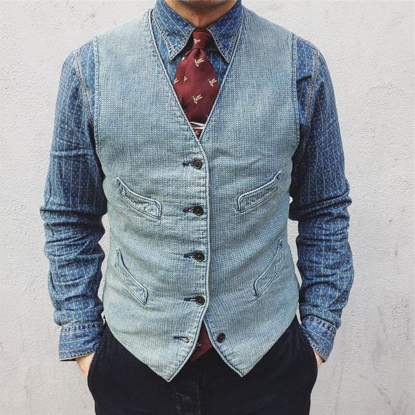 

men's suit vest boutique wool tweed slim fit leisure cotton male gentleman beckham business waistcoat for wedding groomsmen, Black;brown