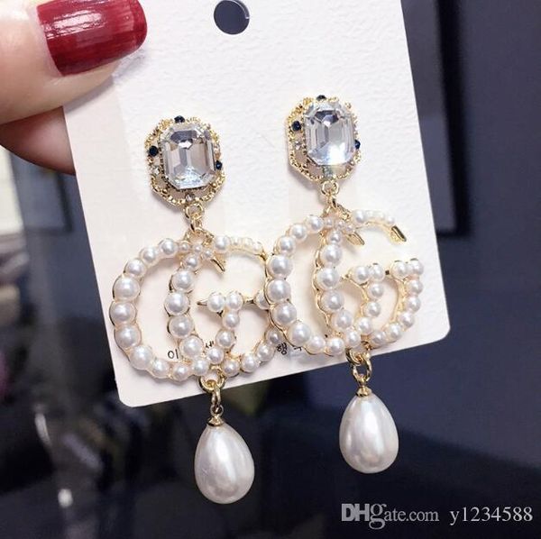 

нью-йорк модный бренд серьги-гвоздики высокое качество кристалл серебро розовое золото цвета изысканные ювелирные изделия для женщин девочек, Golden;silver