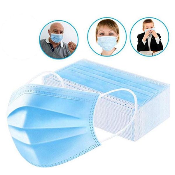 

pm2.5 folding dustproof face mask facial protective cover masks set epacket pm2.5