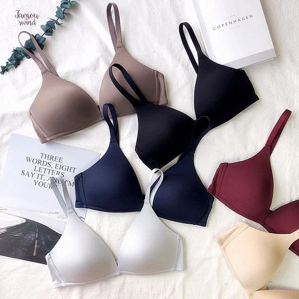 

v deep бюстгальтеры для женщин бесшовные lingerie intimates bralette сна бюстгальтер ультра тонкий кубок brassiere нижнее белье беспроводной, Red;black