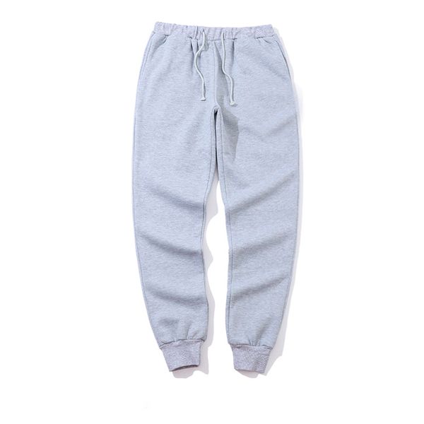 

box logo luxury men sports pants european american designers pants cotton casual wild men pants private customized trendy sports pant, Black