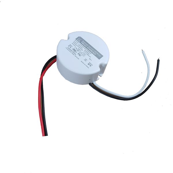 

120v входной ul fcc круглой формы симистор затемнение диммируемый led driver 9-20vdc 600ma 700ma pf0.9