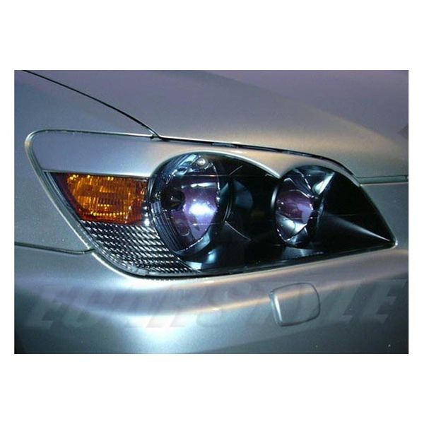 Для 98-05 Lexus IS200 Altezza Furlight Furly Fyed Brow L R Черная грунтовка неокрашенная