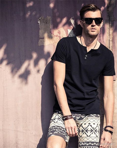 

модный бренд мужские дизайнерские футболки мода плюс размер свободные письмо печати мужские тройники повседневная мужская одежда, White;black