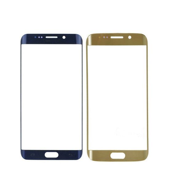 

50pcs oem touch screen panel for samsung galaxy s6 edge g925f g925 g9250 touchscreen front glass replacement outer lens