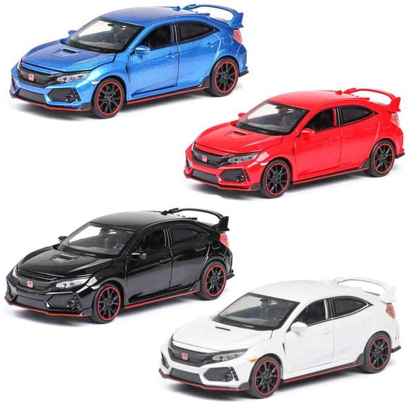 

1:32 jianyuan honda civic car model car decoration accessories simulation alloy return car model educational toys