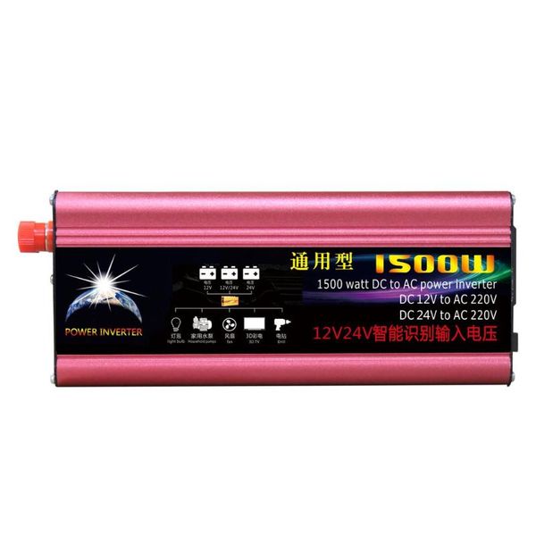 

general 500w/1000w/1500w/2000w professional dc to ac power inverter 12v/24v to 220v automotive car power supply inverter