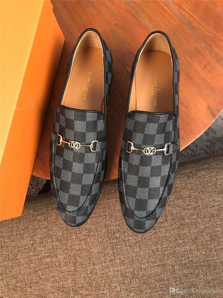 

19ss люксовые бренды лакированной кожи акцентом обувь мужчины свободного покроя итальянские мужчины оксфорд обувь для мужчин платформы форма, Black