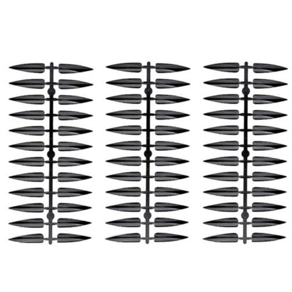 

240 pcs stiletto long false fake nails tips natural artificial acrylic nails salon full cover nail tips manicure tool, Red;gold