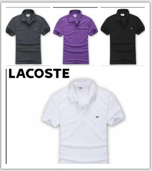 

famous designer summer short sleeve t-shirt man luxurious 100% cotton letters polo collar short sleeve t-shirt ing, White;black