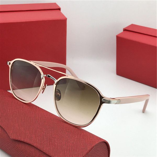 

2020 новый дизайн моды очки 0012 ретро круглый к золотой раме тенденция авангардный стиль защитные очки высокого качества с коробкой uv400