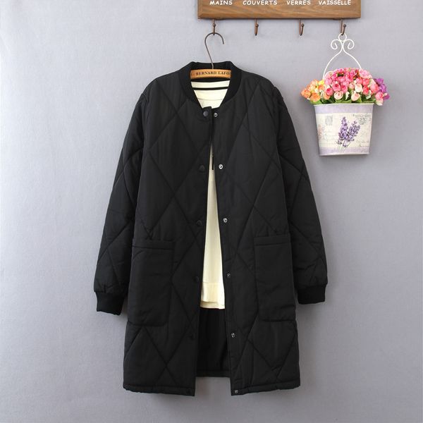 

parkas mujer 2019 winter women coat loose cotton-padded jacket women parka warm coat stand callor female bomber jacket baseball, Tan;black