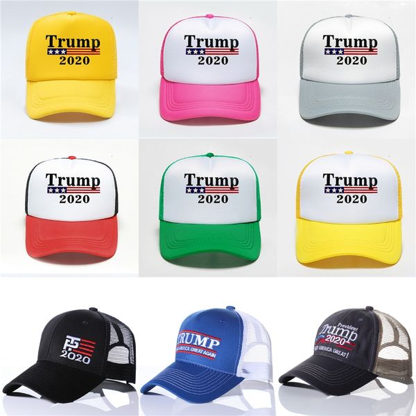 

5 colors make america great again hat 2020 donald trump usa maga cap 3d letter embroidery adjustable baseball hats women men snapbacks m5 #8, Blue;gray